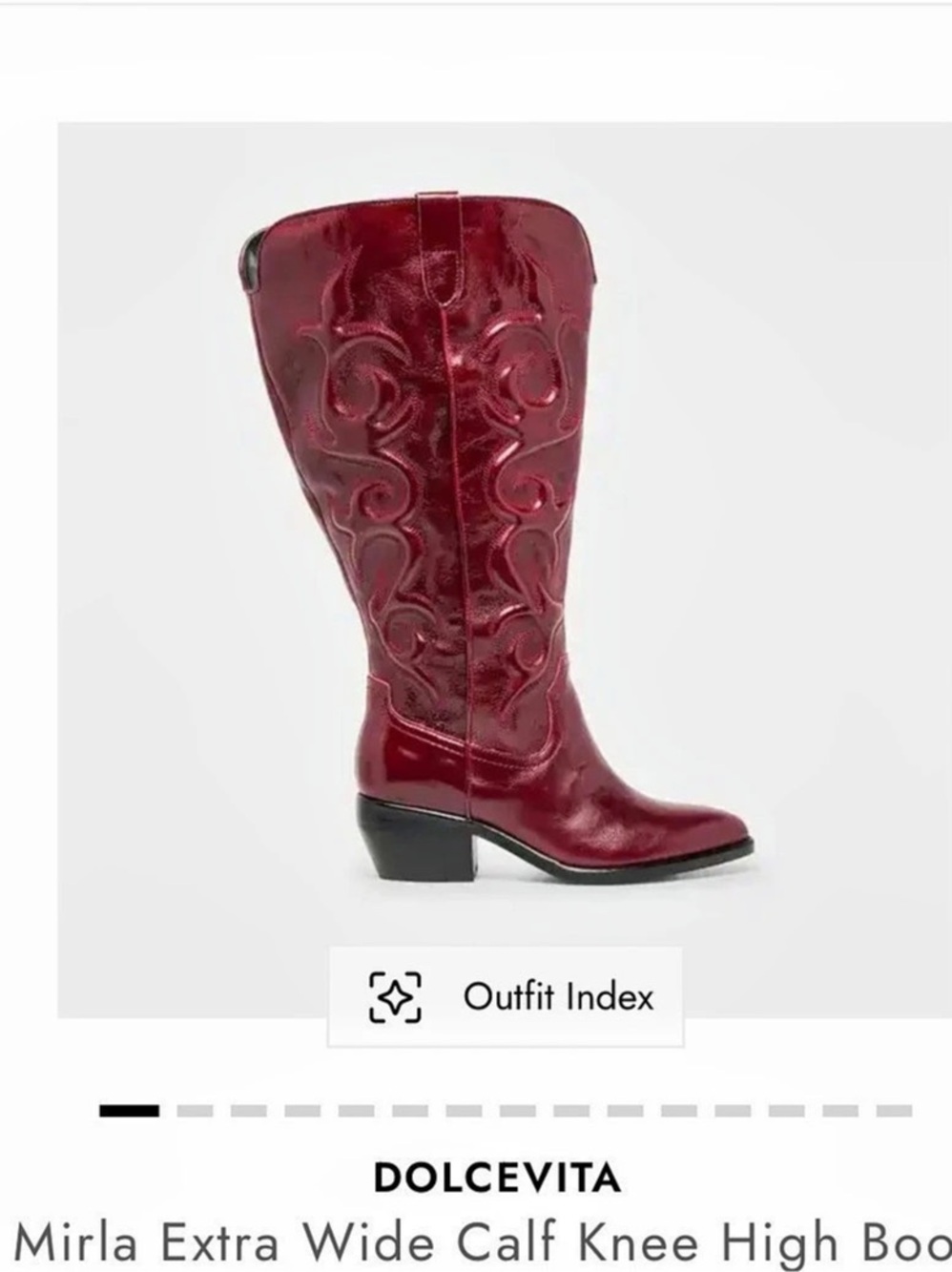 ISO: Dolce Vita Mirla wide Calf Boot (9Women)